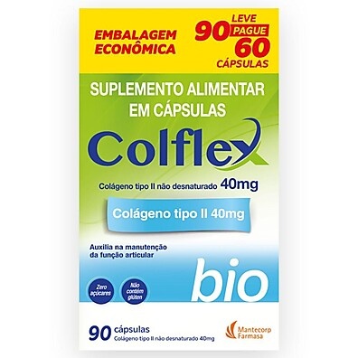 Colflex Bio Tipo II: Alívio Articular Natural