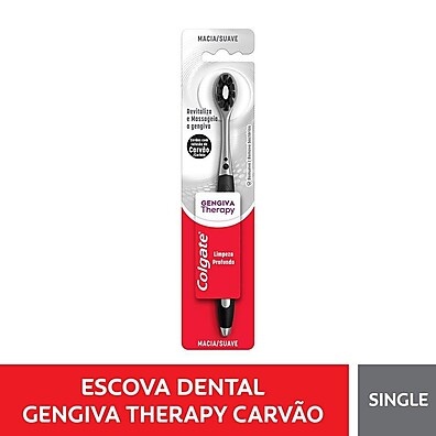 Colgate Gengiva Therapy Carvão: Limpeza Profunda e Gengiva Saudável
