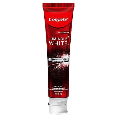 Colgate Luminous White: Dentes Brancos com Carvão Ativado