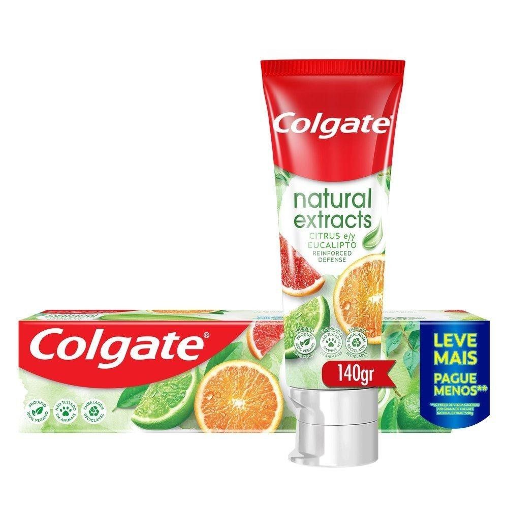 Colgate Natural Extracts: Frescor Citrus & Eucalipto