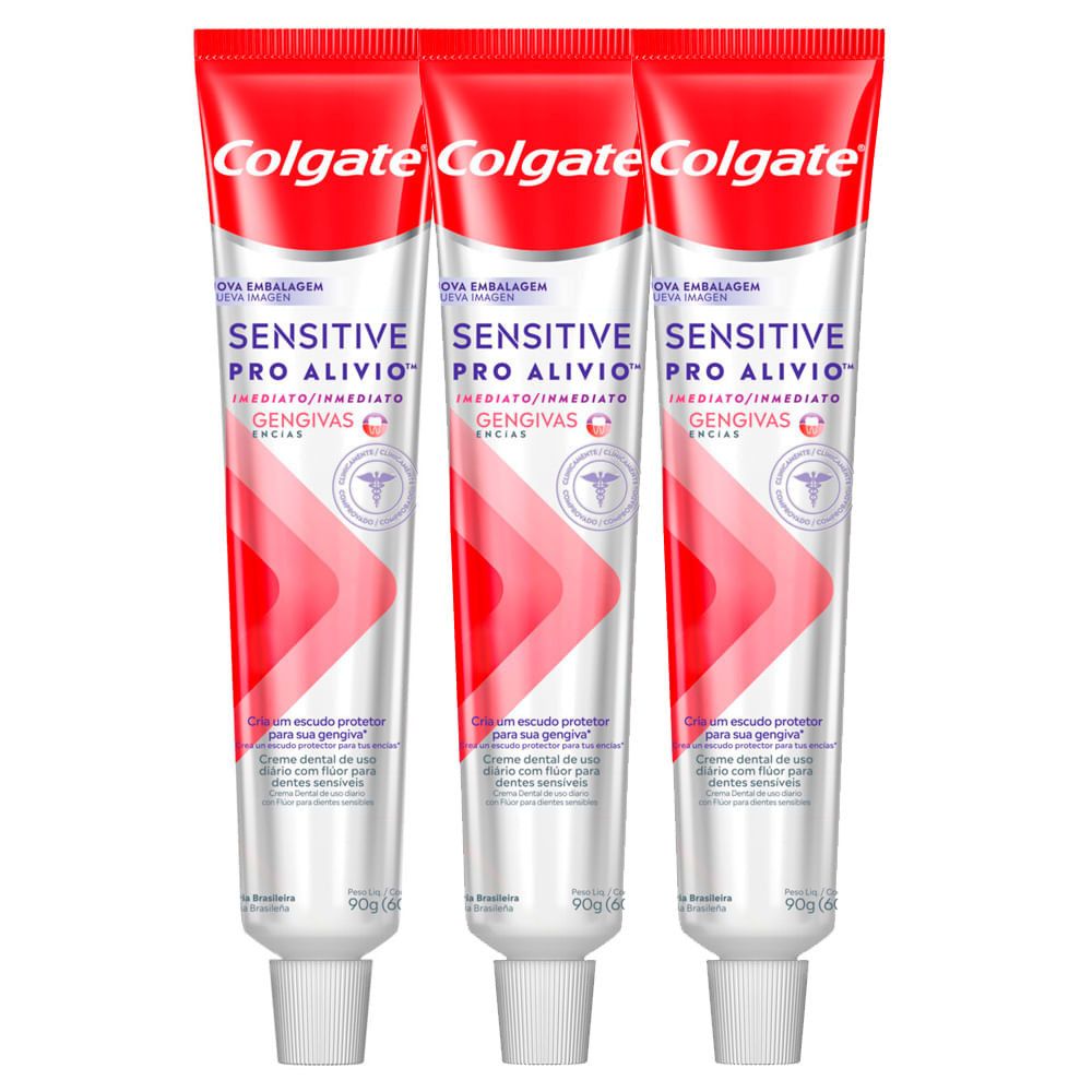 Colgate Sensitive Pro: Alívio Rápido para Gengivas