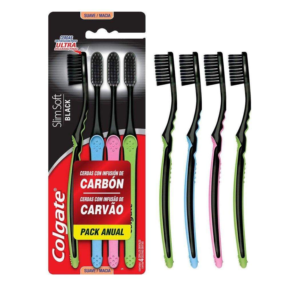 Colgate Slim Soft Black: Limpeza Profunda e Gengivas Protegidas
