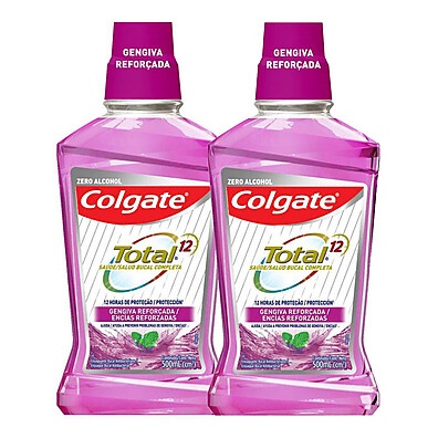 Colgate Total: 2 Enxaguantes para Gengiva Forte