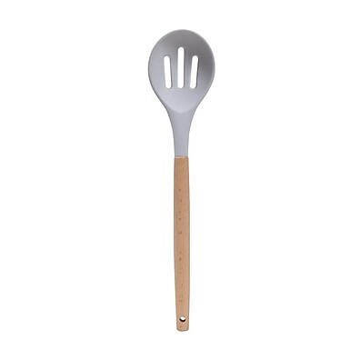 Colher de Silicone com Madeira: Prepare Seus Pratos com Segurança!