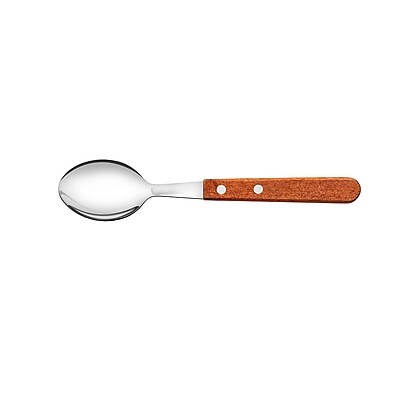 Colheres de Mesa Inox com Madeira: Kit 3 Peças Up Home