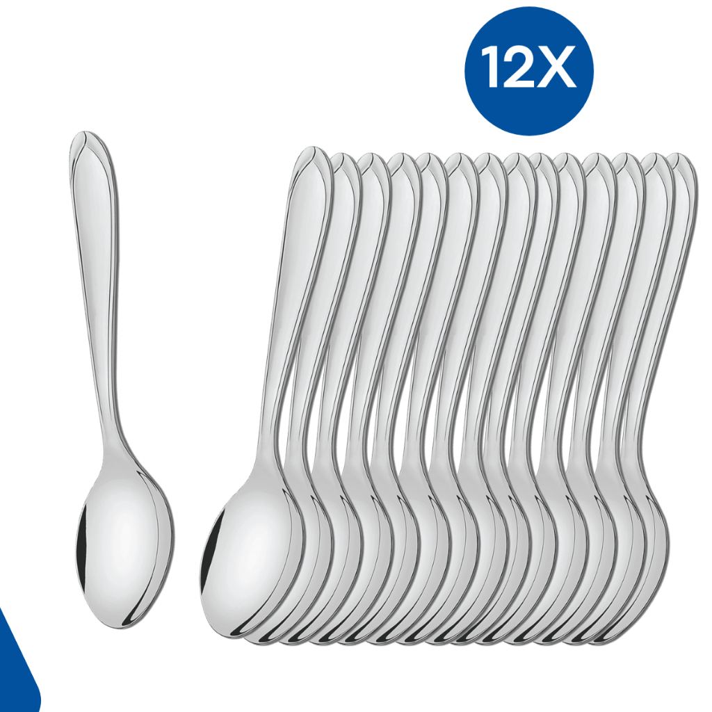 Colheres de Mesa Laguna Tramontina Inox – 12 Peças