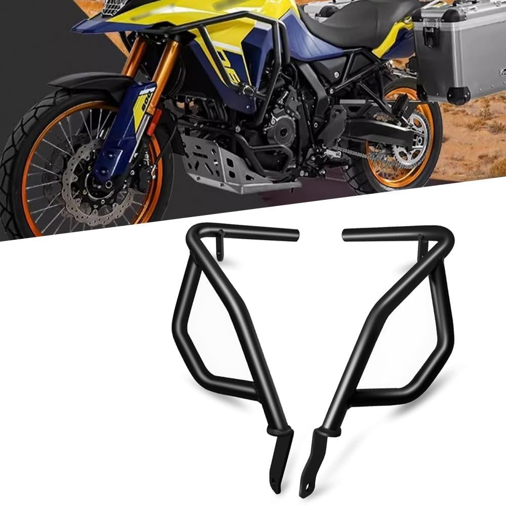 Barras de Colisão Inferior V-Strom DL800DE 2023-2024: Proteção Anti-Queda Essencial