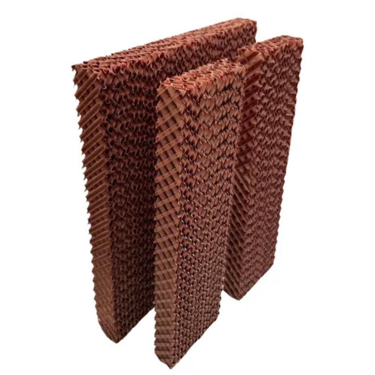 Kit Colmeia Filtro para Climatizador 3 Unidades - 35/60/80L, Celulose Canelada, 42x41cm