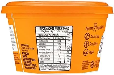 Da Colonia Pasta Castanha De Caju Com Cacau Zero 200G