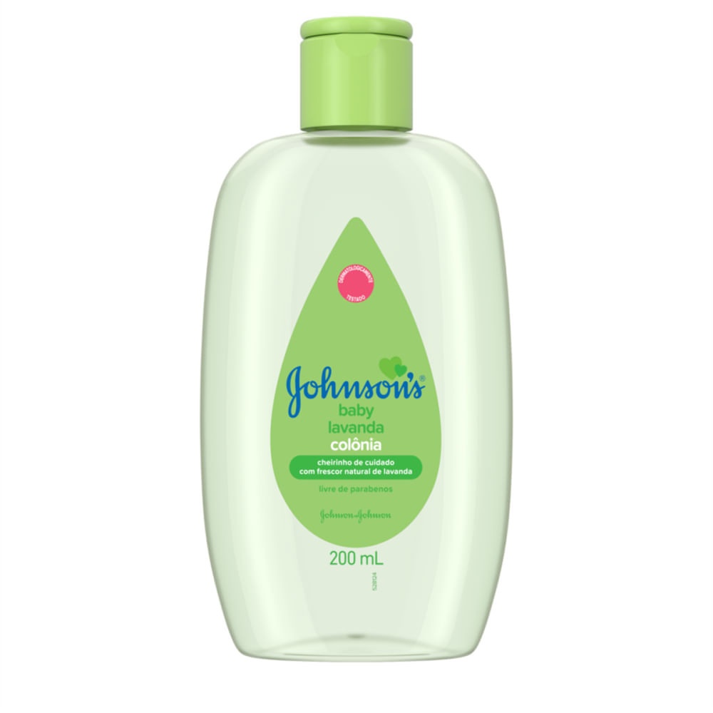 Colônia Johnson's Baby Lavanda: Frescor e Calma