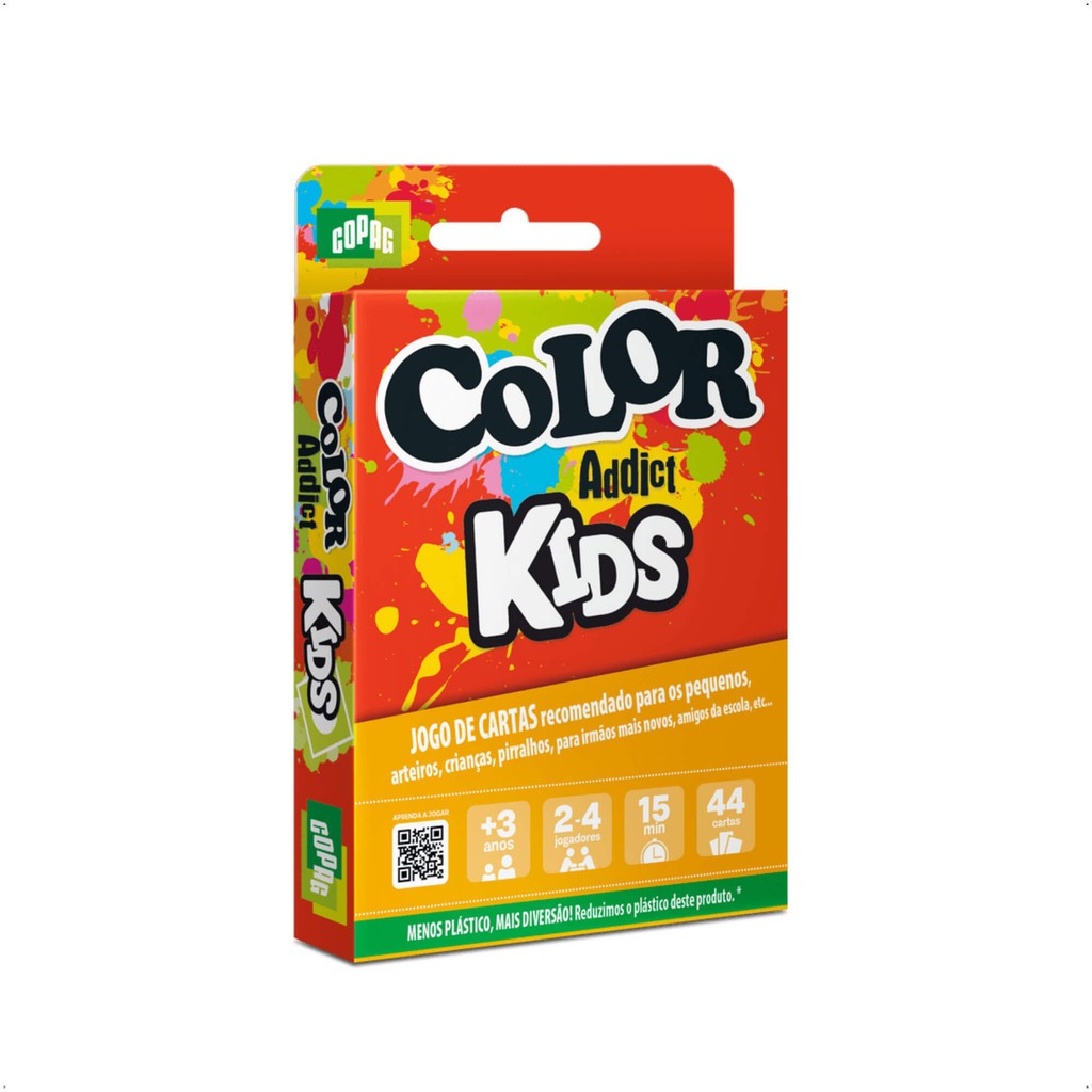Color Addict Kids: O Jogo de Cartas Divertido da Copag
