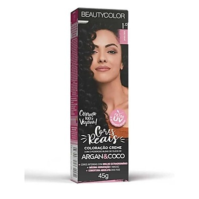 Coloração Beautycolor Creme com Óleos de Argan e Coco: Cabelos Radiantes e Nutridos