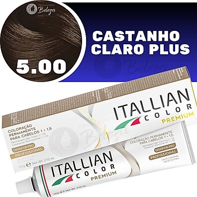 Coloração Itallian 5.00: Castanho Claro Vibrante