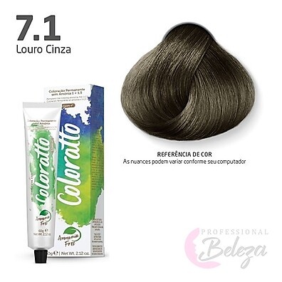 Coloração Sem Amônia Nº 7.1 Coloratto 60g – Hidrata e Pinta com Arte