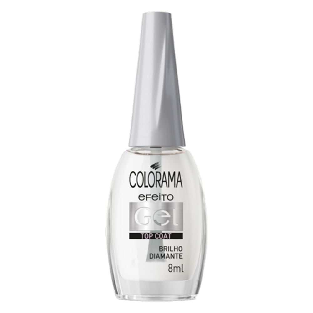 Colorama Brilho Diamante: Efeito Gel Top Coat