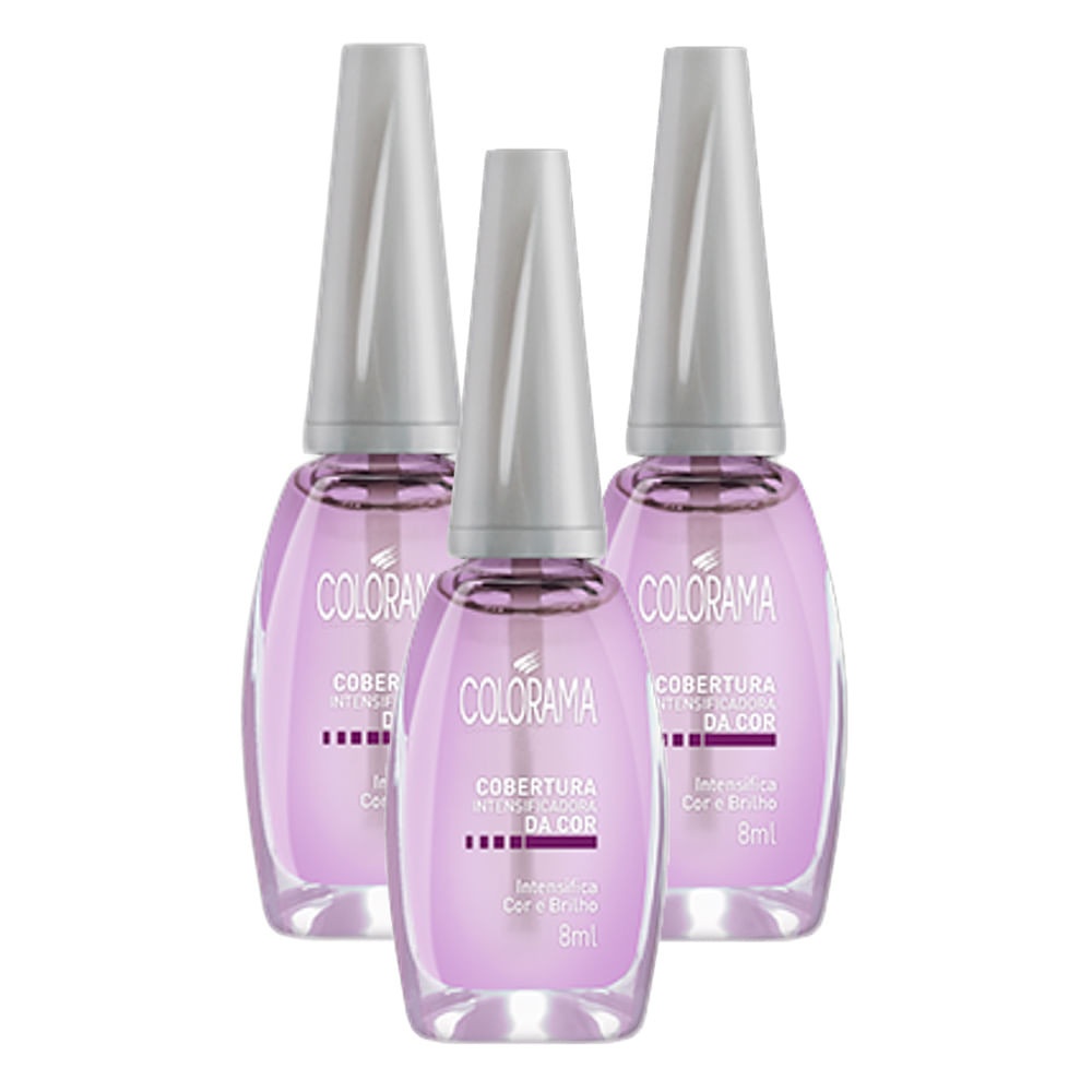 Colorama Intensifica: Kit 3 Coberturas 8ml