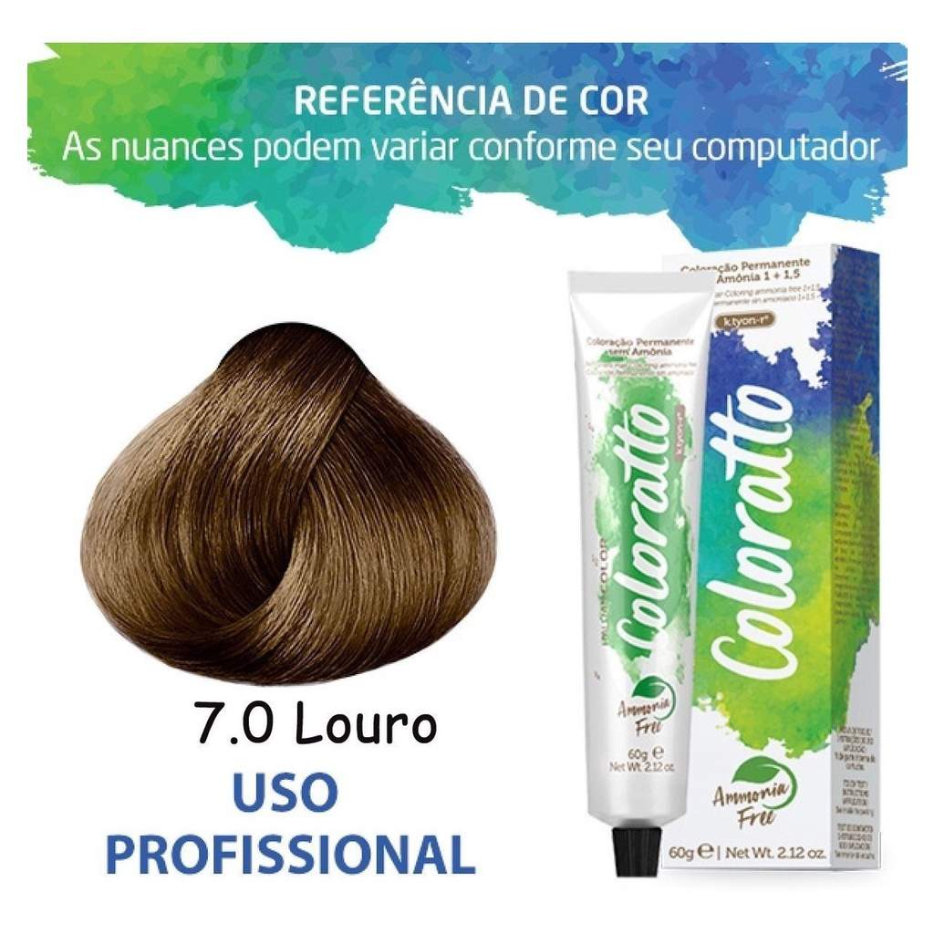 Coloratto 7.0: A Coloração Sem Amônia Ideal