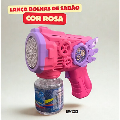 Lança Bolhas Mágico: Diversão Colorida!