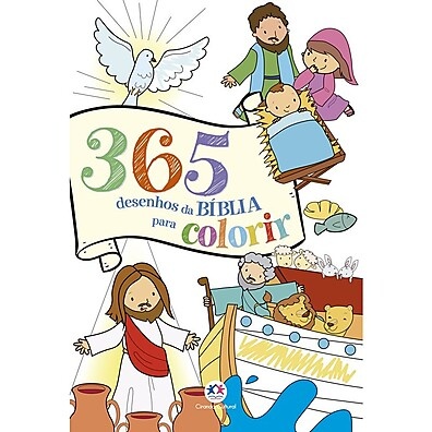 Colorir a Bíblia: 365 Desenhos para Relaxar e Aprender