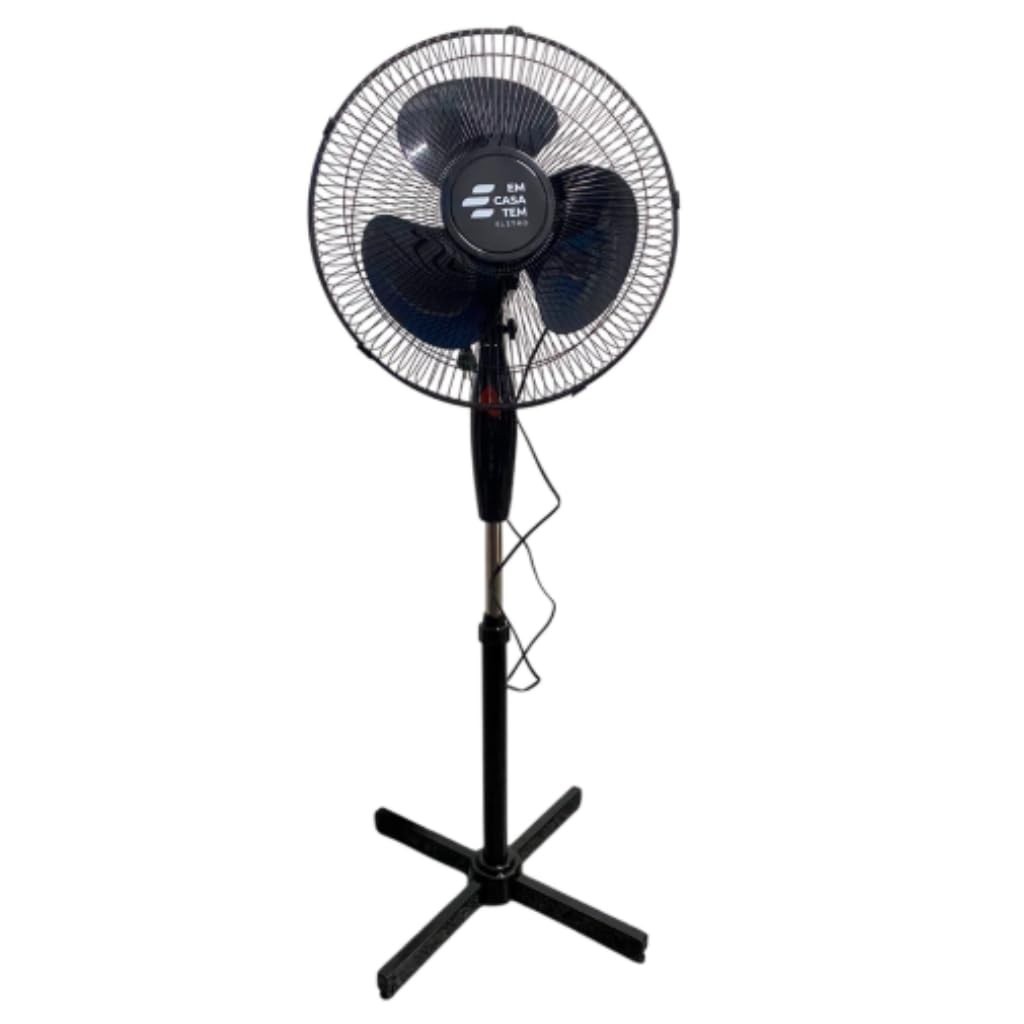 Ventilador de Coluna Silencioso 3 Velocidades 110V - Design Moderno com Regulagem de Altura