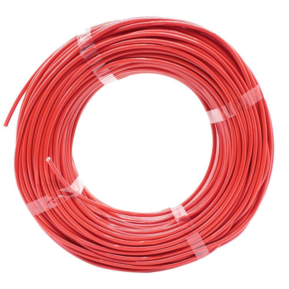 Cabo Flexível 4mm Vermelho 100m - Segurança e Eficiência com Certificação Inmetro