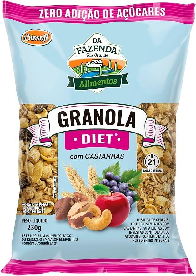Granola com Castanhas Diet 230G