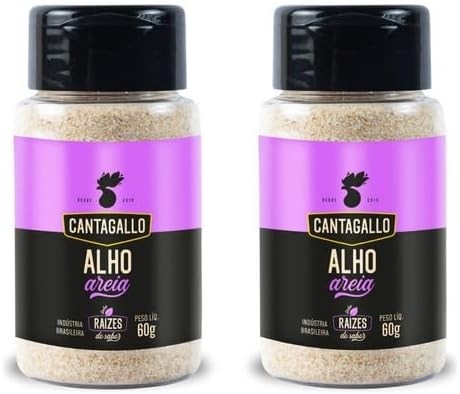 Kit Com 02 Unid Alho Areia 60g