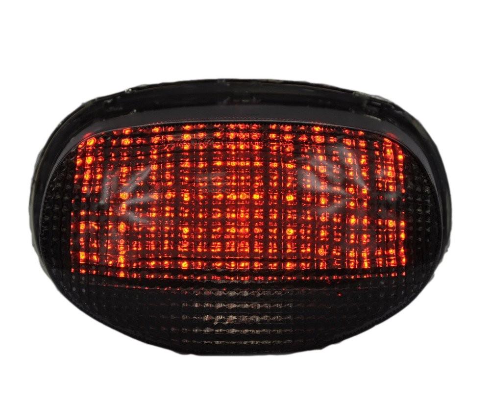 Luz Traseira LED Fumê com Setas Integradas para Triumph Speed Triple e Daytona (97-01)