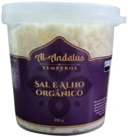 Sal com Alho Orgânico Al Andalus 250g