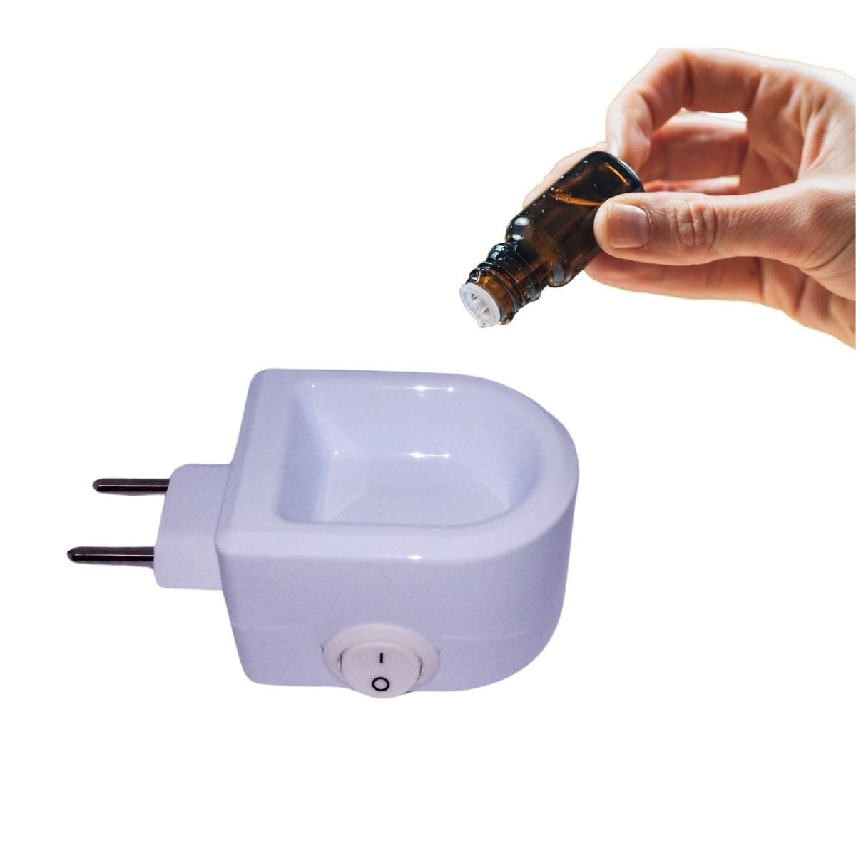 Difusor Aromatizador Elétrico Branco Bivolt 30ml: Transforme seu Ambiente com Aromas Incríveis!