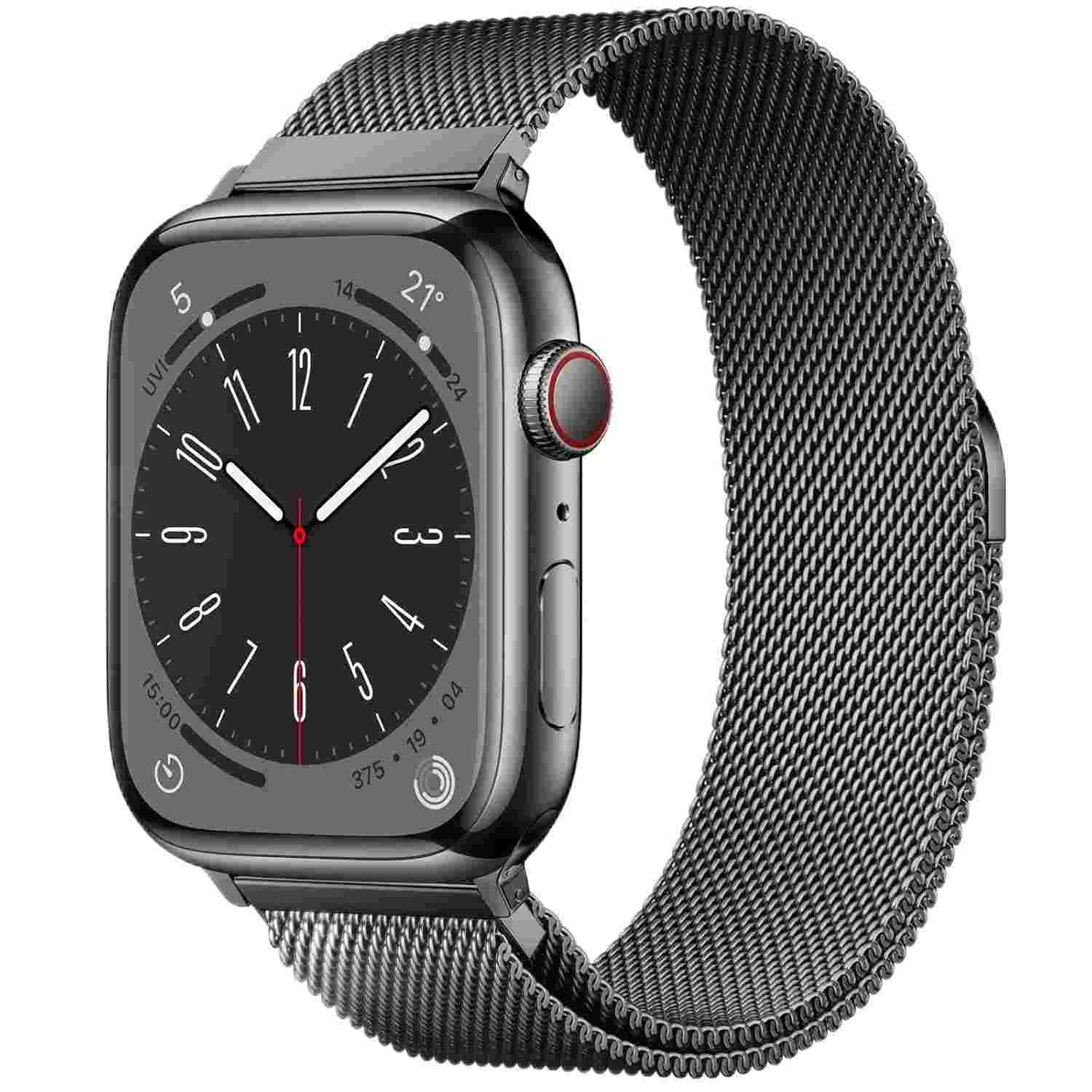 Pulseira BRG de aço inoxidável compatível com Apple Watch de 38 mm 40 mm 41 mm 42 mm 44 mm 45 mm 49 mm, pulseira de substituição com fecho magnético para iWatch Series Ultra 1/2 SE 9 8 7 6 5 4 3 2 1