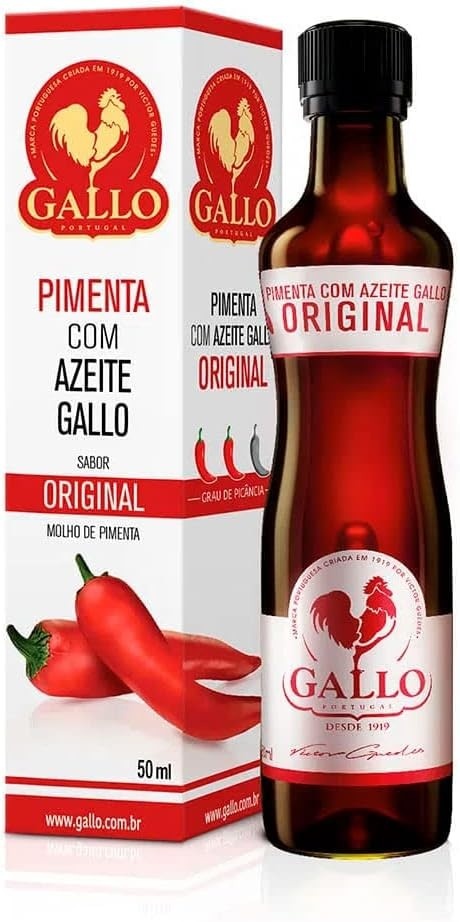 Pimenta Gallo Original com Azeite Tipo Único - 50Ml