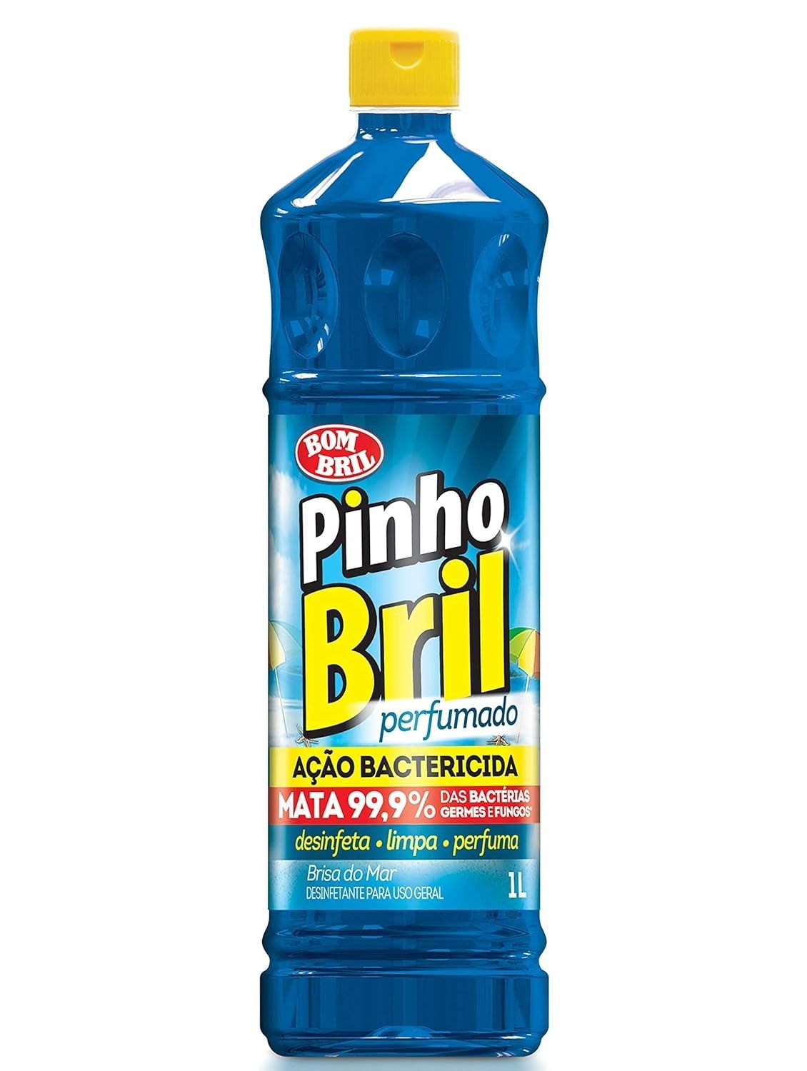 Desinfetante Brisa do Mar 1000 ml - Pinho Bril com Tecnologia Antiodor Neofresh