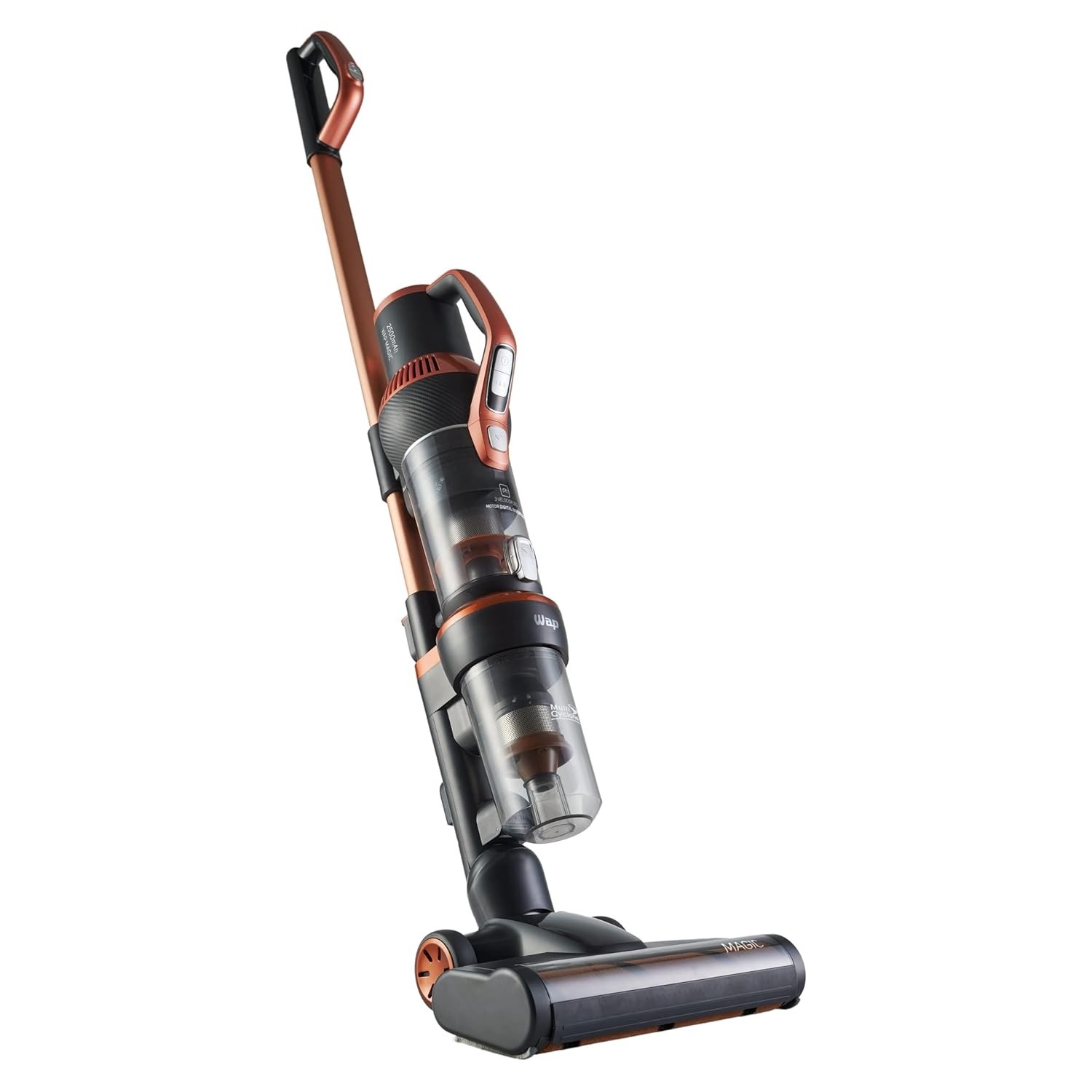 WAP Aspirador de Pó Vertical à Bateria MAGIC com Luz UV-C - Potente e Portátil