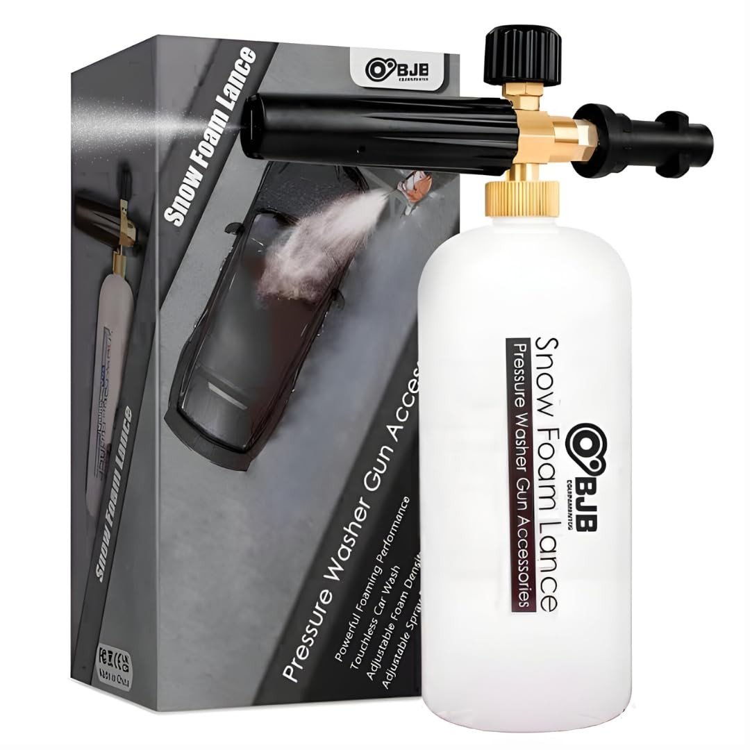 Canhão de Espuma para Lavagem de Carro - Compatível com Karcher K1 K2 K3 K4 | 1L de Capacidade