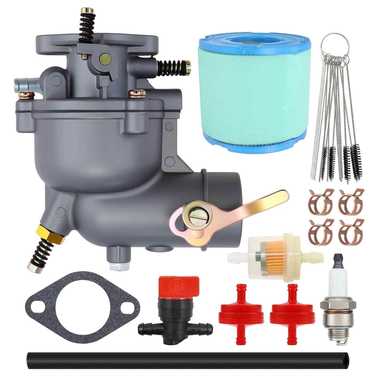 Carburador Completo com Gaxeta para Motores Horizontais 7HP, 8HP, 9HP - Compatível com 390323, 394228, 398170 e Troybilt