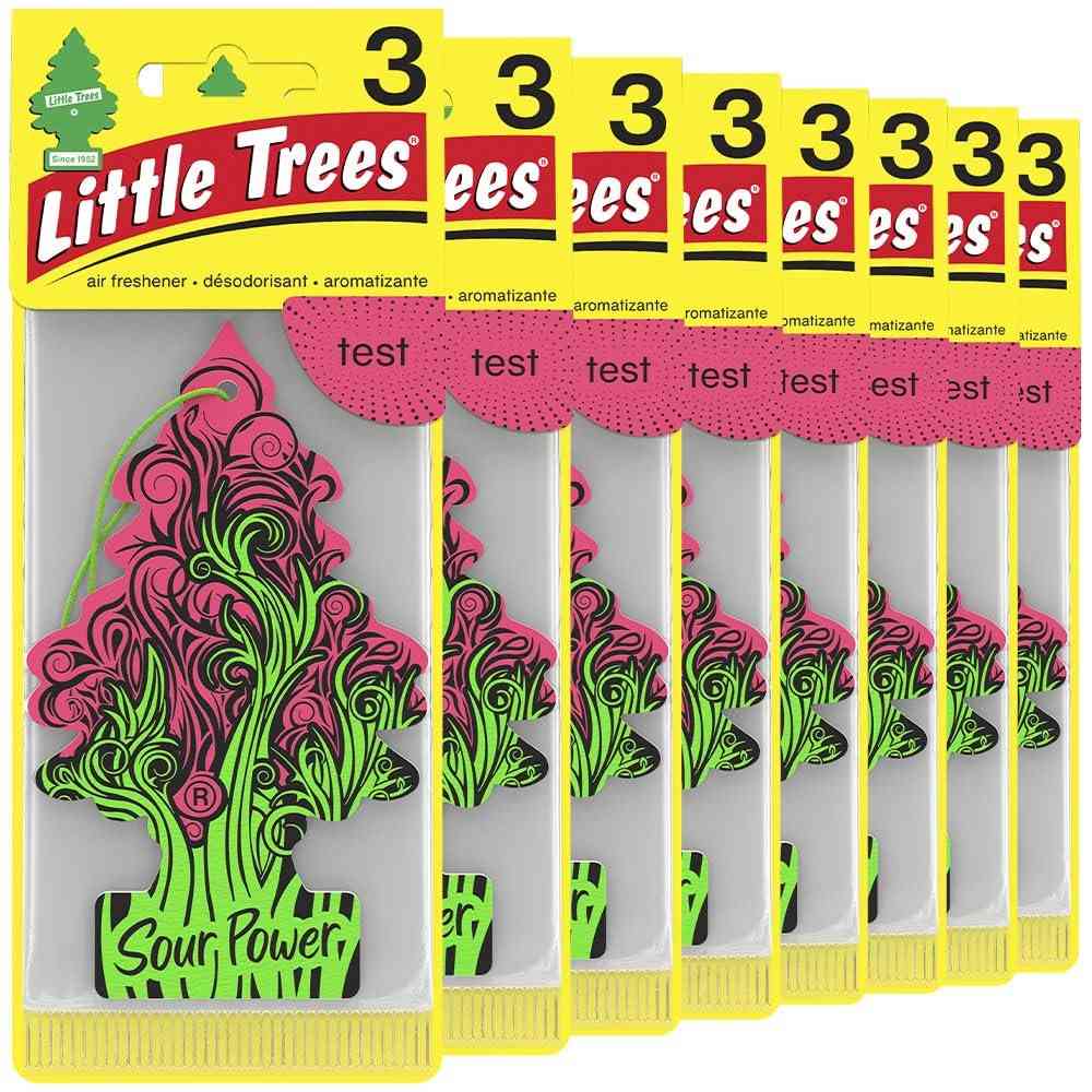 LITTLE TREES Sour Pour: Aromatizador de Carro e Casa com Perfume Cítrico Duradouro