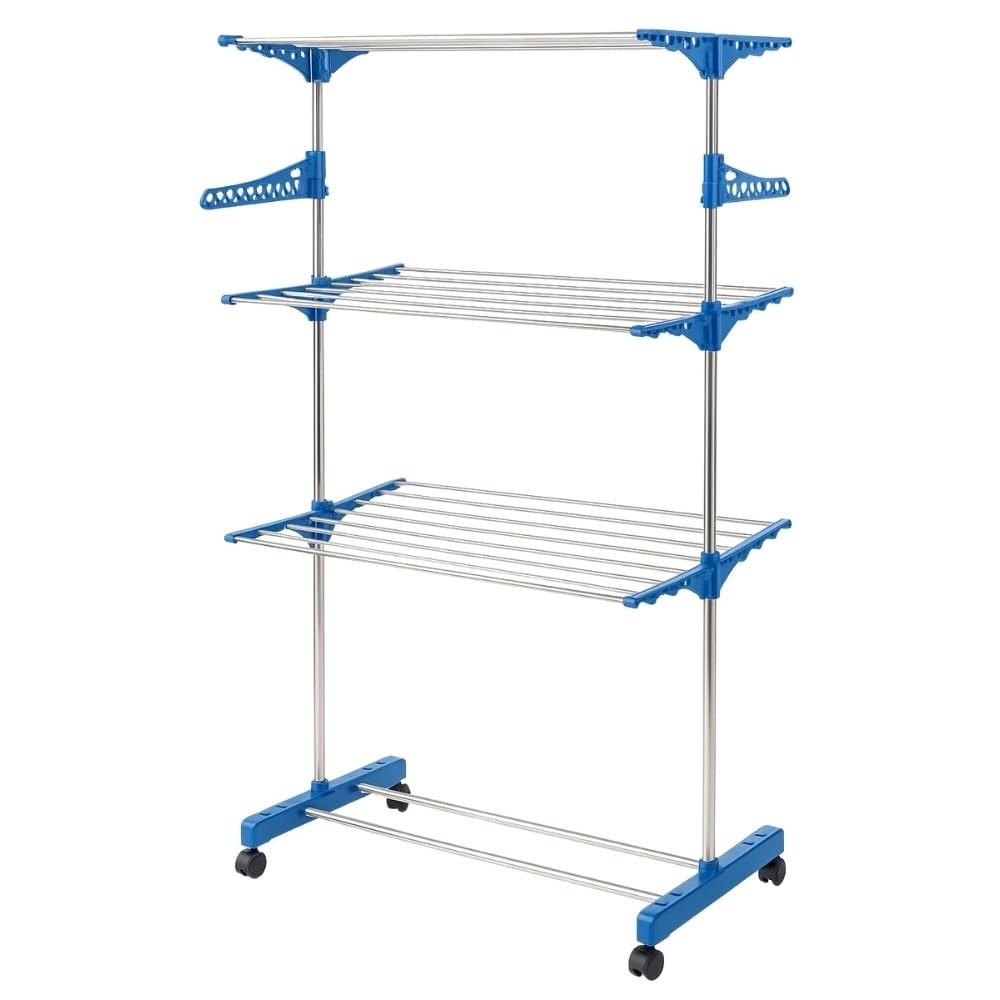 com-compacto-3-rodinhas-andares-chao-varal-de-retratil-organizador-a