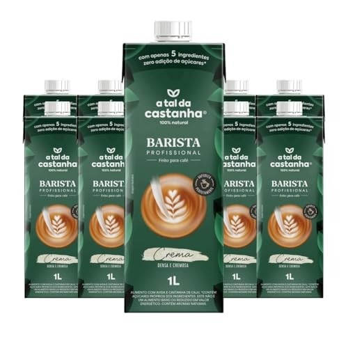 Bebida Vegetal A Tal da Castanha Barista - Kit com 12 unidades (12L)