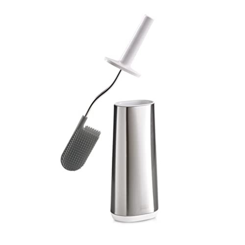 Escova de Vaso Sanitário Flex com Suporte - Higiene e Durabilidade em Design Moderno