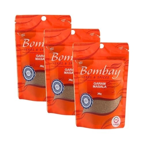 Kit com 3 Pouchs de Garam Masala de 30g cada - Bombay