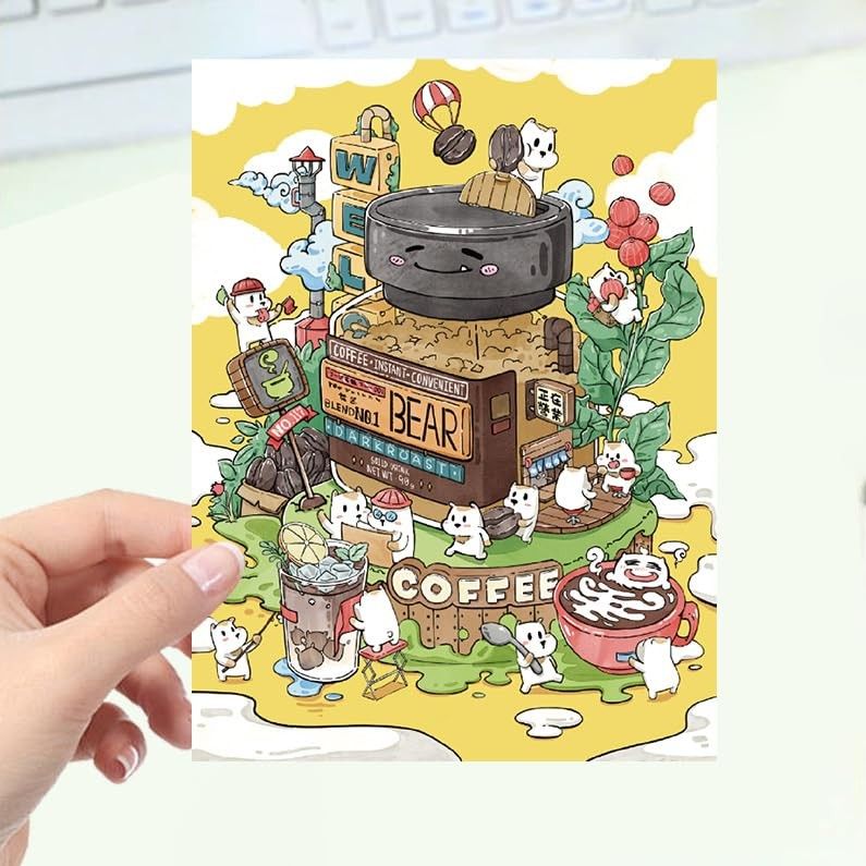 Adesivos 3D Miniatura Cenas Quentes: Decore e Relaxe com Estilo DIY