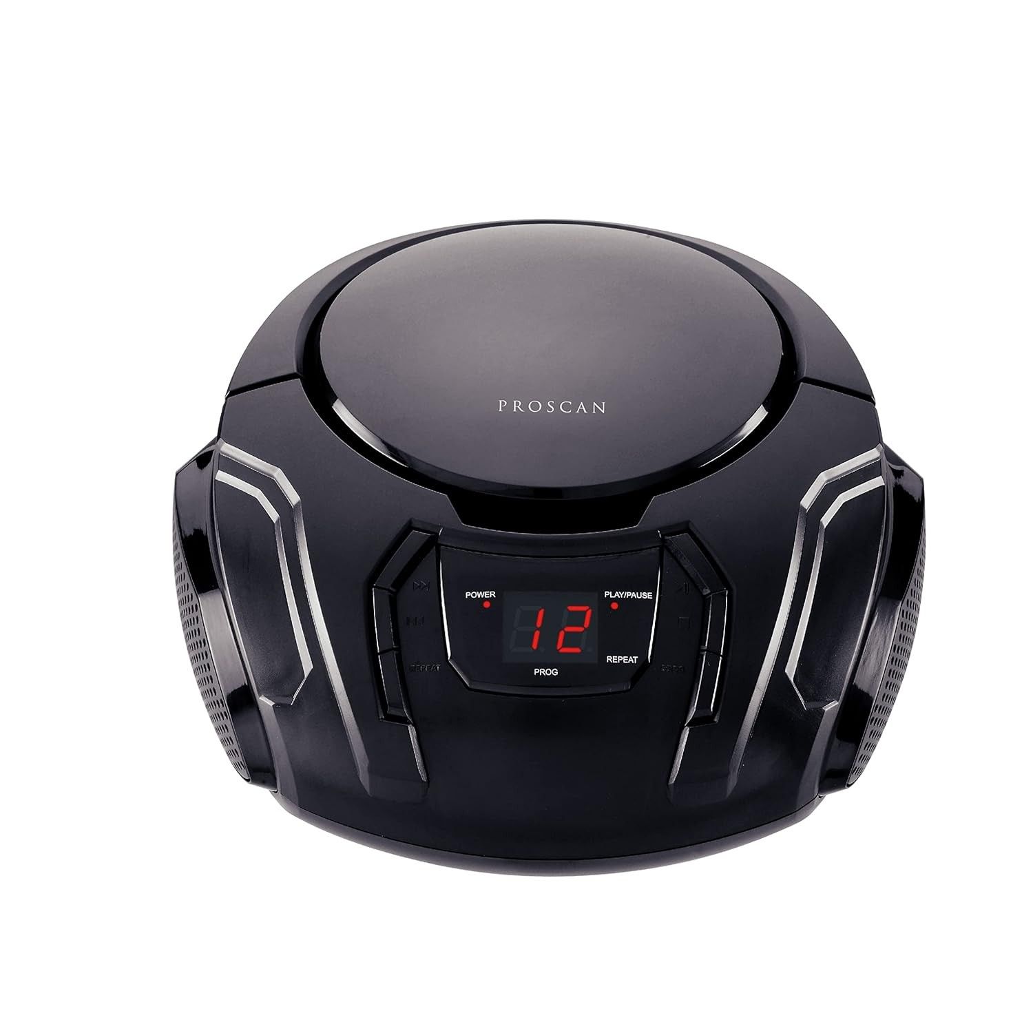 Boombox Sylvania CD Portátil com Rádio AM/FM: Som Estéreo e Diversão em Qualquer Lugar!
