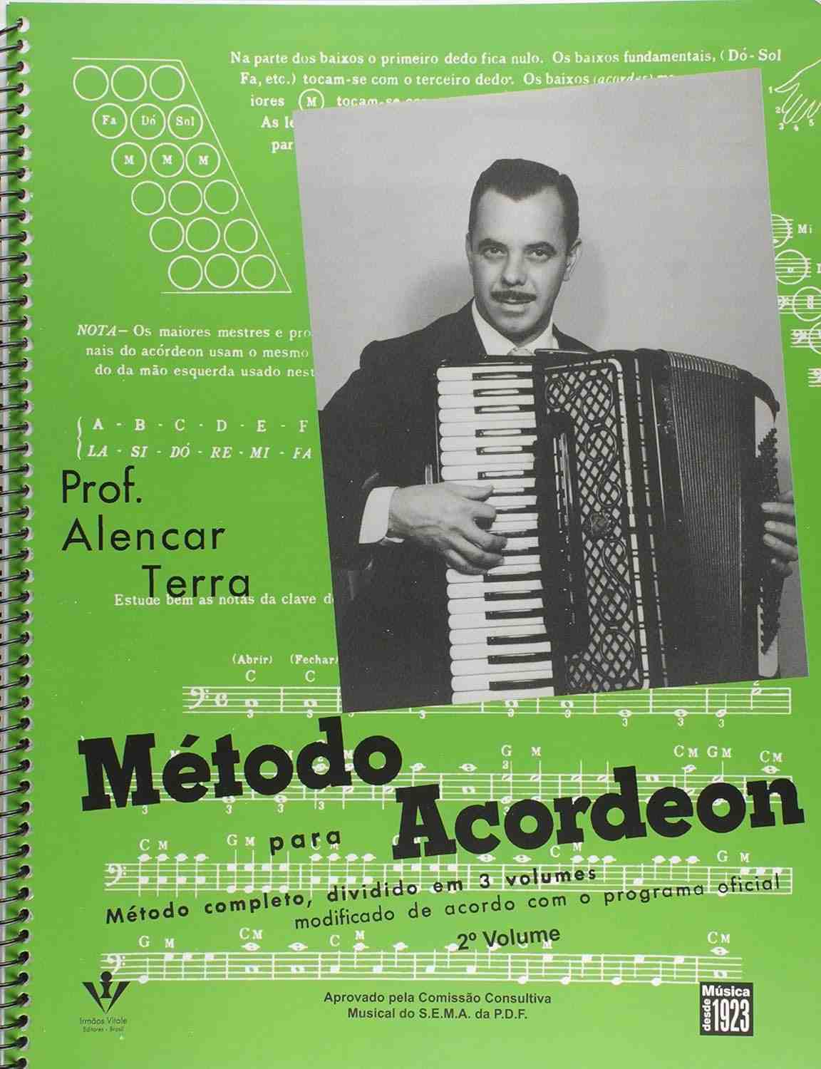 Método Para Acordeon - Volume 2: Domine Técnicas Avançadas com Alencar Terra