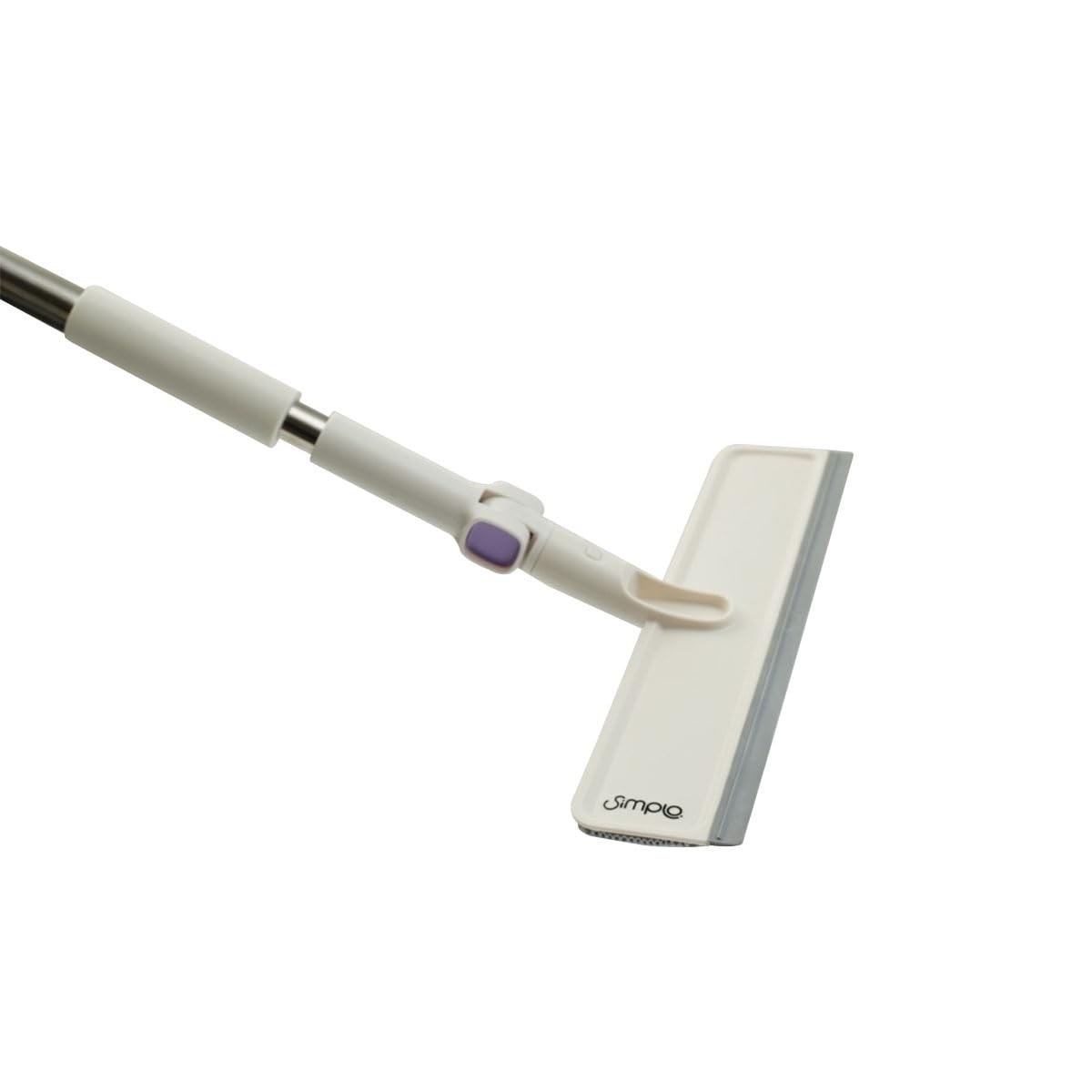 Simplo - Limpa Vidros 2 em 1 com Cabo Extensível - Microfibra e Rodo