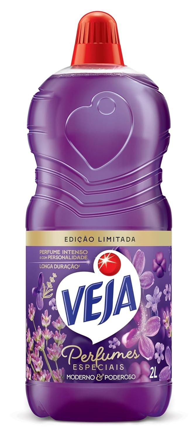 Veja Perfumados Moderno e Poderoso 2L - Limpeza com Fragrância de Longa Duração