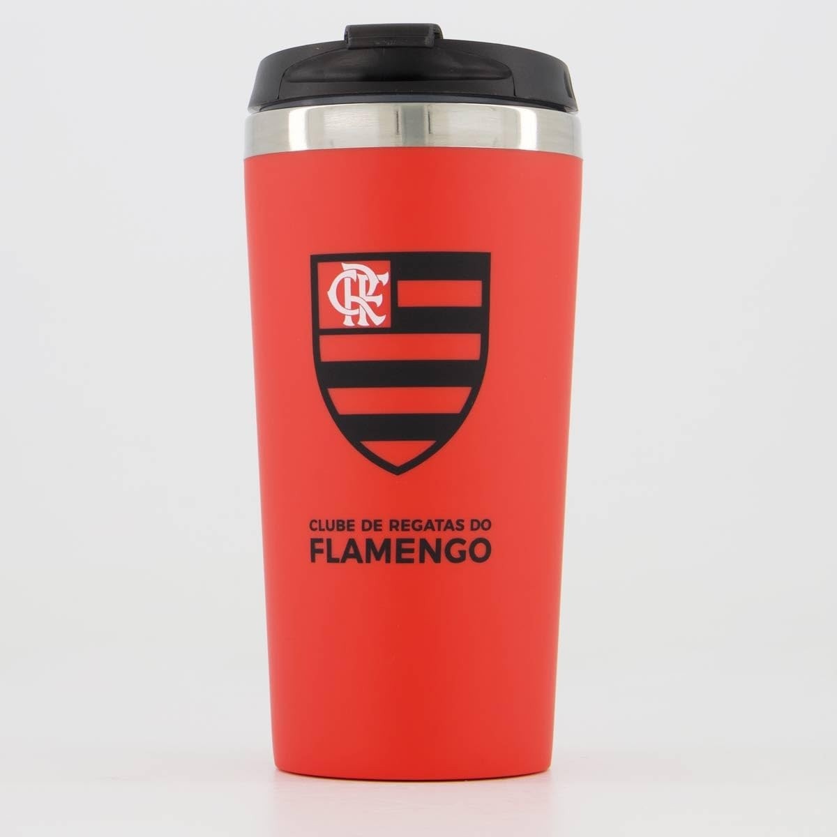 Copo Emborrachado Denver com Escudo do Flamengo - Design Resistente e Estiloso