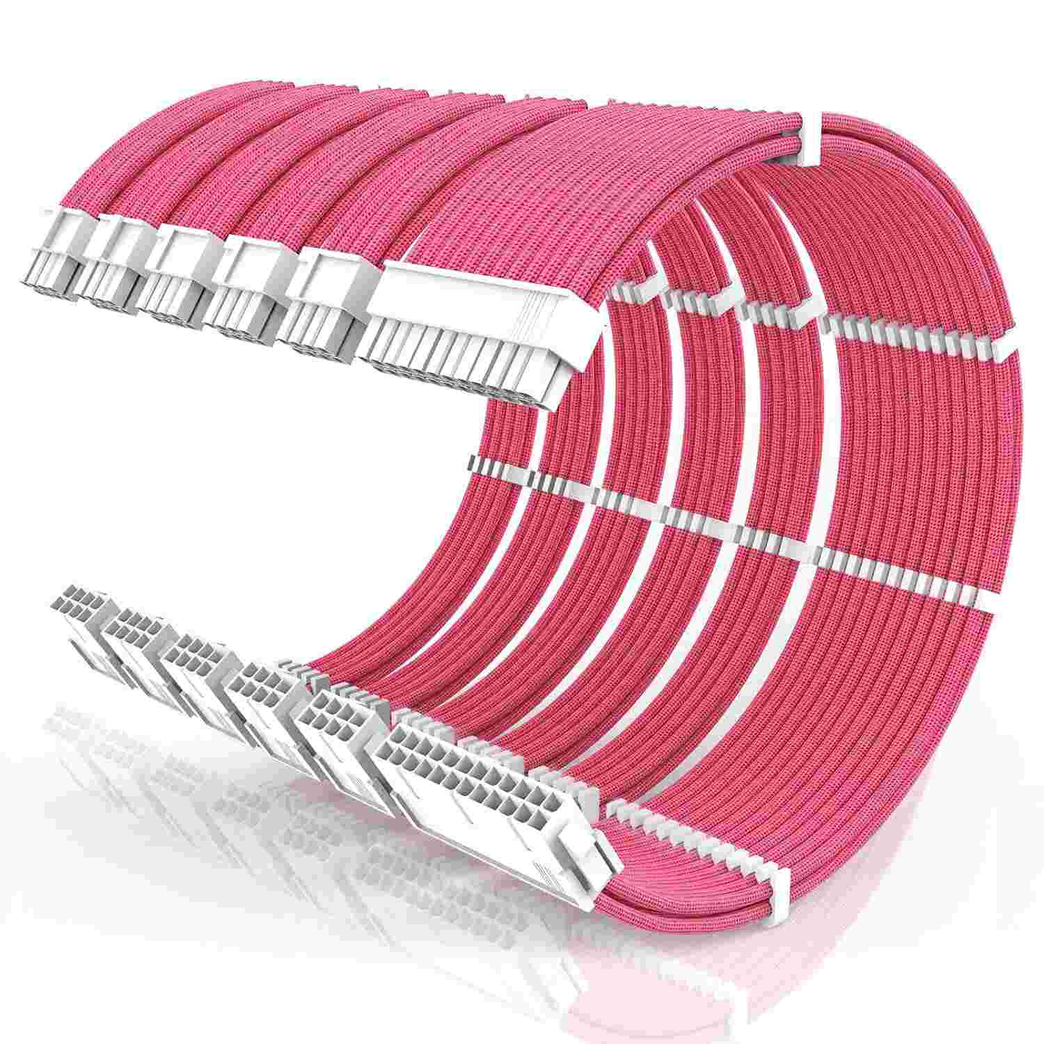 Kit Extensor Cabos PSU 16AWG com Pentes - Personalize seu PC com Estilo e Performance!