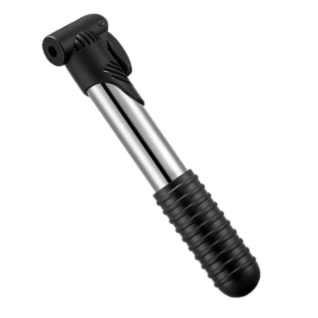 Mini Bomba de Bicicleta Portátil e Versátil - Encha Pneus e Bolas com Facilidade!