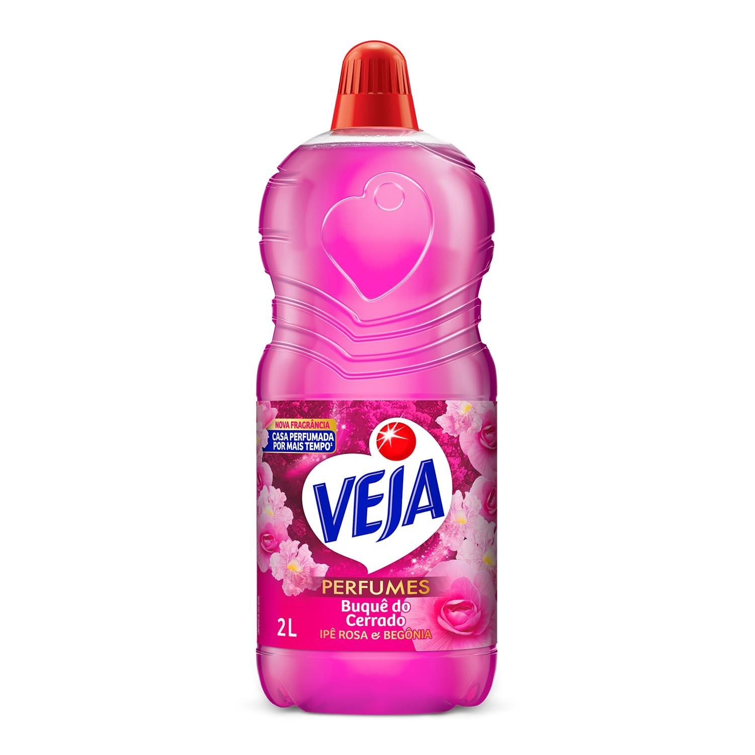 Veja Flores do Mediterrâneo - Limpador Perfumado 2L com Fragrância Sofisticada